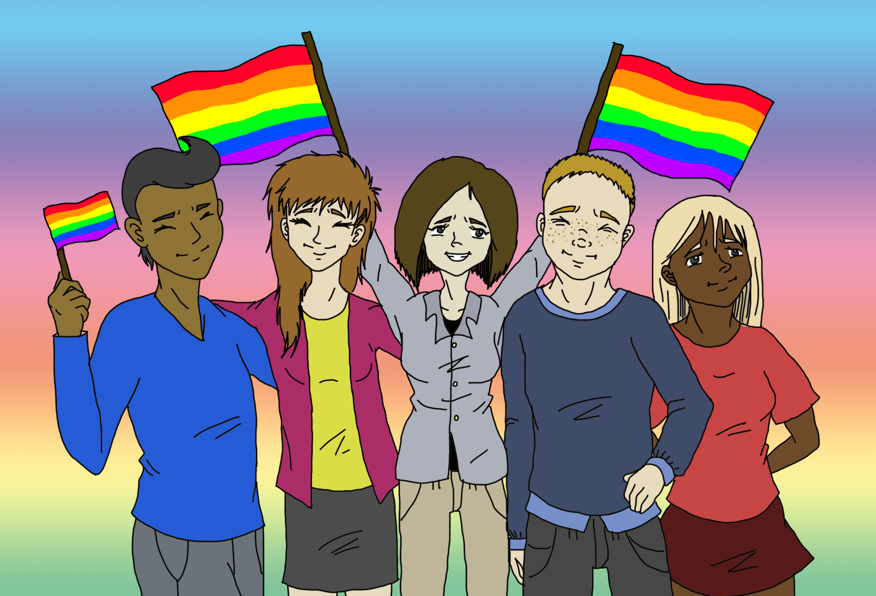 The LGBTQA Program provides advocacy, support for people of all identities on campus